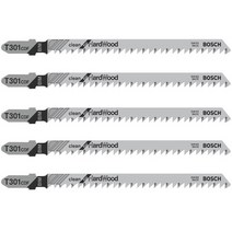 보쉬 T301CDF 목재 강목용 직쏘날 직소블레이드 5pcs