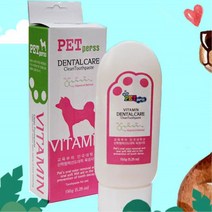 펫퍼스 애완견 비타민 덴탈케어 치약 150g 도그 토이푸들 치아, 1개
