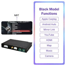 BMW 카플레이 무선 애플 카플레이 BMW 시리즈 1 2 F20 F21 F22 F23 F45 2012- NBT EVO 안드로이드 차량 미러 링크 에어플레이, 01 2012-2016 NBT ID4