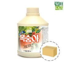 차그림 농축과일원액 복숭아 원액 850ml 1BOX (12개입), 1개