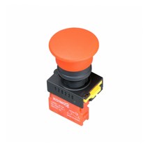 1A1B 푸쉬온 자동 복귀 리턴 스위치 버섯형 ON-(ON) 22mm NS22-PEM-1A01B, 초록색 [NS22-PEM-G1A01B]