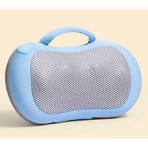 척추 목 어깨 허리 마사지 다기능 쿠션 안마기, 2플러그인 안마베개