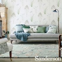 레이닌 영국 샌더슨 앤시아 직수입 천연 울카페트 / L-사이즈 / CP19006