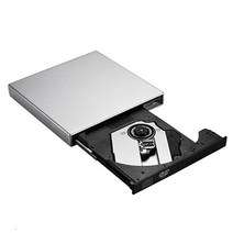 씨디롬 CD롬 외장 DVD ODD 노트북 CD 리더기 새로운 범용 외부 usb dvd 광학 드라이브 24x cd 레코더 플레이어 pc, 은