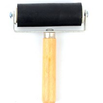 판화 미술 도배 작업용 고무롤러 로울러, 사이즈