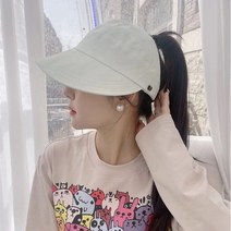 여름캡모자 시원한모자 버킷햇 썬캡 햇빛차단모자 여성 선캡 벙거지모자 SH11