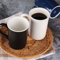 킴스아트 프리미엄 빅머그잔 410ml 13온스 머그컵 아메리카노잔, 1개, 그레이