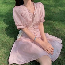 여름 하객룩 여성 하객 원피스 정장 결혼식 반팔 피로연 빅사이즈 롱 돌잔치 여자 키작녀 봄 엄마 수입 하객