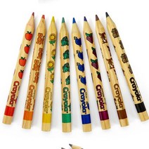 유아용 색연필 8색 무지개색연필 컬러링북색연필 유치원색연필 색연필세트 미술도구세트 미술도구 미술세트 컬