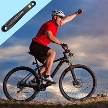 크랭크암 ALTRUISM-왼쪽 크랭크 암 170mm 페달 MTB 자전거 합금 사이클링 교체 부품 산악 (마름모꼴 구멍, 01 Black-Crank Left_01 170mm, 1개