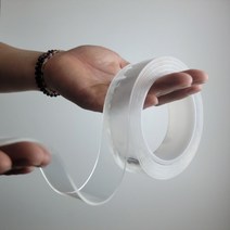 자국안남는 초강력 자이언트 겔타입 양면테이프, 폭5cm*길이3m, 2개