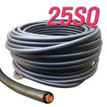 국산 WCT 홍다선 용접선 25SQ 1M 절단판매, 1개, 25SQ(1M단위)