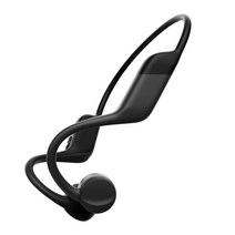수영장이어폰 귀안아픈이어폰 수영 무선 이어폰 블루투스 골전도 ipx8 deep 방수 헤드폰 mp3 플레이어 32gb ram earbud 헤드셋 for xaomi, 검은색
