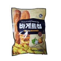 에스아이 바게트칩 갈릭 & 파슬리, 3개, 400g