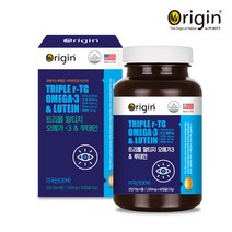 오리진 트리플 알티지 오메가3 & 루테인 1200mg X 90캡슐, 1개, 1개