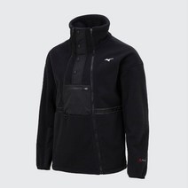 미즈노 남여공용 보온성이 뛰어난 CRO SKI 기능성 플리스 아노락 32YE168034
