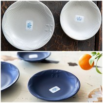 피어몰 이천도자기 조이엘로 베이직 원형 찬기 도자기 접시 그릇 플레이트 플레이팅, 중(13.5cm), 그레이