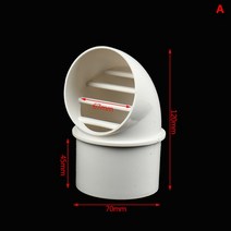 갤러리창 환풍기커버 알루미늄루버 환풍기커버덮게 PVC 환기 배기 그릴 라운드 벽 천장 에어 벤트 덕트 커, 01 A