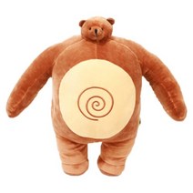 어깨깡패 소두곰 인형 22cm [머리작은 소두 대두 곰돌이 봉제 미니 곰 가방고리인형 여자친구 선물], 단품