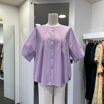 올리비아로렌 볼륨 소매 블라우스 라벤더 VOBNSYM5496 NC대전중앙로점