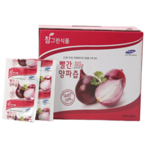 참그린식품 빨간양파즙 자색양파 120팩, 110ml