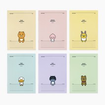 카카오프렌즈 A5 중철 노트 1200, 어피치