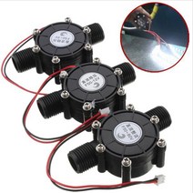 발전기대여 중고발전기 아파트태양광설치 DC 5V 12V 80V 물 흐름 펌프 미니 수력 발전기 터빈 에너지 변환, 03 80V black