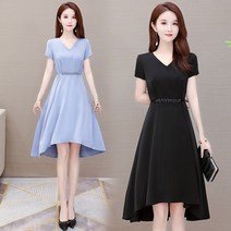 HQINT 여성 원피스 겨울 가을 긴팔 반팔 롱원피스 니트원피스 캐주얼 정장원피스 하객원피스 하객룩 빅사이즈 여자 ZB-59938