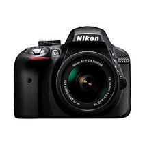 니콘 D3300 w AF-P DX 18-55mm VR 디지털 카메라 블랙