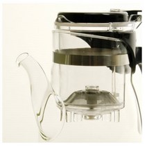 차우리는 유리티포트 녹차주전자 홍차주전자 차컵 900ml 내열유리포트 보이차주전자