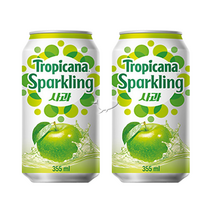 트로피카나스파클링 사과 355ml, 5개