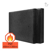 (방화 폼 패드 75T 450mmX300mm) 내화 인증 매트, 1장