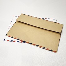 우편봉투 편지봉투 엽서봉투 엽서형 종이봉투 소봉투 청첩장 초대장 연하장 황색1P