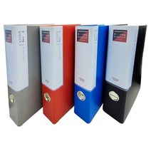 서류 A4 PDW7B3A48 3공 화일 합지 서류정리 파일 5cm O 바인더 BH3D5 문서정리 D링 문서 흑색 외, 회색