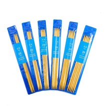 뜨개 바늘 뜨개질 바늘 개대 대나무 크로 셰 후크 세트 핸들 홈 직조 원사 공예 가정용, 4.5mm