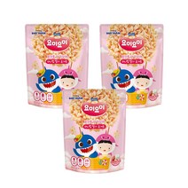 요미요미 미니팝 25g, 3개, 딸기요거트
