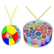 빛 반사굴절 목걸이 일반형 (1인용) 단어 가르치기 한글 낱말 카드 어린이집 유치원 초등 학교 학생 학습 교구 홈스쿨