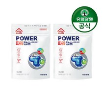 유한양행 해피홈 파워캡슐 올인원 초고농축 캡슐세탁세제 트리플 32입, 2개, 32개