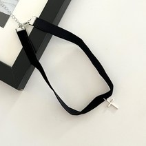 다왕 esZC226 크리스천 십자가 밴드 초커