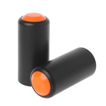 무선 핀 마이크 블루투스 콘덴서 Crust Pro 1 쌍 Shure Pgx2 Slx2 용 핸드 헬드 배터리 나사 캡 커버, [02] Black