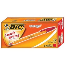BIC 오렌지 볼펜 0.7mm 12개입 MO_선물 - 2022958EA, 쿠팡 청, 쿠팡 본상품선택