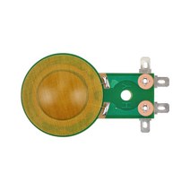 25.5mm 트위터 보이스 코일 혼 고음 스피커 수지 사운드 필름 다이어프램 2 개