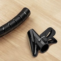 PC 충전기 파워선 모니터선 랜선 USB선 케이블 등 각종 멀티탭 전기선 한줄 정리 커버, 그레이