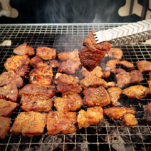 [소분포장] 수제 양념 돼지갈비 양념갈비 구이, 5개, 400g
