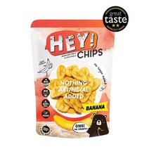 HEY! CHIPS 헤이칩스 바나나 리얼과일칩 리얼야채칩 간식 안주, 40g, 1개