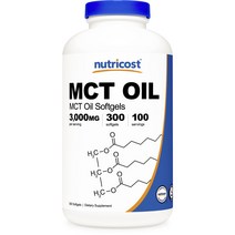 뉴트리코스트 MCT 오일 3000mg 소프트젤, 300개입, 1개, 300정