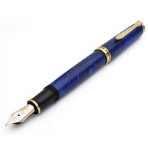 펠리컨 스베레인 M800 블루 오 블루 PELIKAN 만년필, 옵션 2, B굵은 글씨