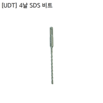 [UDT] 유디티 4날 SDS-PLUS비트 규격5mm 길이110mm 160mm 모음 함마/콘크리트/앙카드릴, 5x160mm