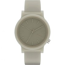 코모노 모노 아날로그 쿼츠 손목 시계 실리콘 스트랩