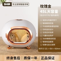 강아지드라이룸 드라이룸 펫드라이룸 애완동물 건조함 가정용 헤어 고양이 및 목욕용, 2.Rose Gold